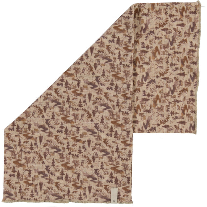 Wheat Wool Neckwarmer Wool Accessory 3208 khaki wild life