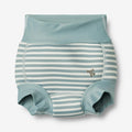 Wheat Main Neoprene Swim Pants Anker Swimwear 9437 rainy waves stripe