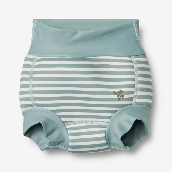 Wheat Main Neoprene Swim Pants Anker Swimwear 9437 rainy waves stripe