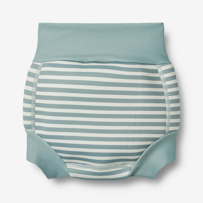 Wheat Main Neoprene Swim Pants Anker Swimwear 9437 rainy waves stripe