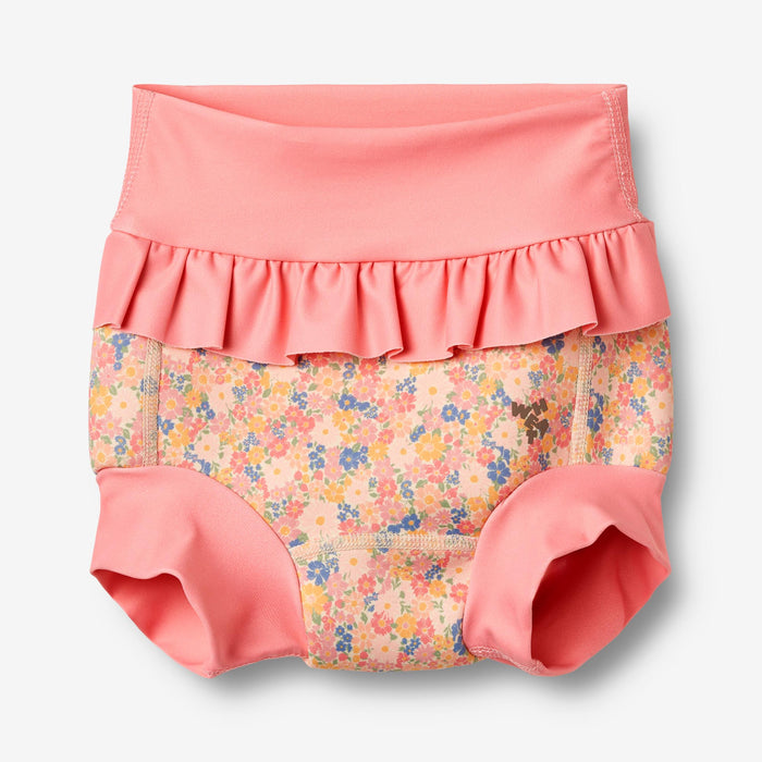 Wheat Main Neoprene Swim Pants Rita Swimwear 9045 multi flowers