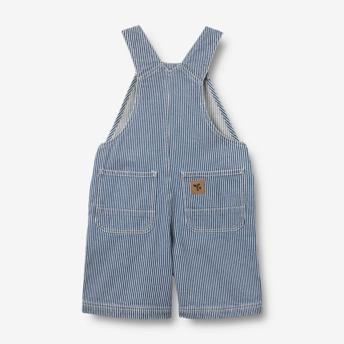 Wheat Main Overalls Shorts Lykke Overall 1185 denim stripe
