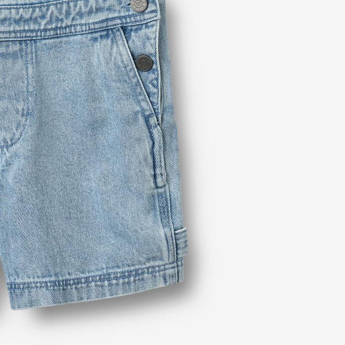 Wheat Main Overalls Shorts Lykke Denim 4030 light blue
