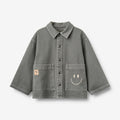Wheat Main Overshirt Cole stitch Shirt 9543 thunder sky