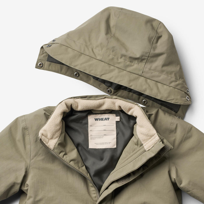 Wheat Outerwear Parka Jello Tech Jacket 1133 dry leaves