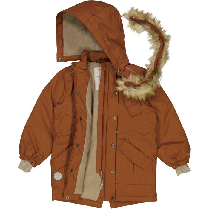 Wheat Outerwear Parka Vian Tech Jacket 3024 cinnamon
