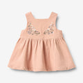 Wheat Main Pinafore Mirna Dress 2487 rose powder