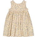 Wheat Main Pinafore Wrinkles Dress 9048 alabaster flowers
