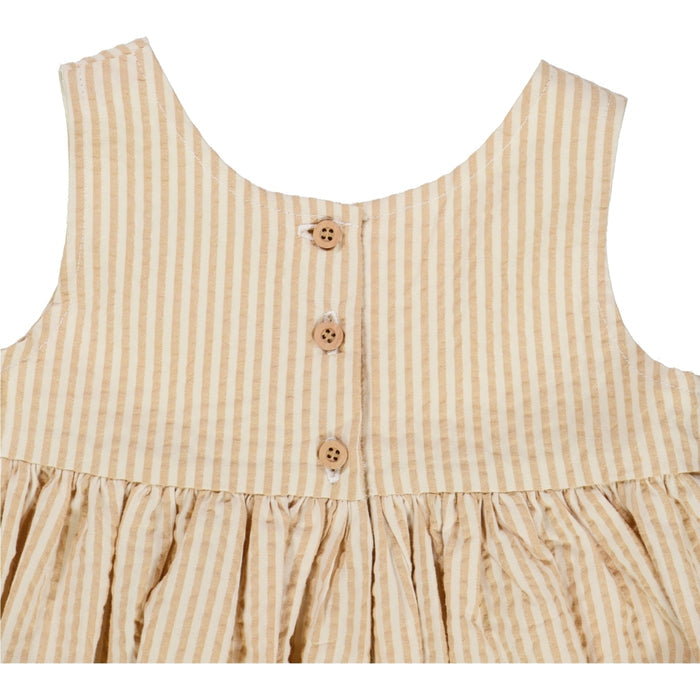 Wheat Main Pinafore Wrinkles Dress 5088 taffy stripe