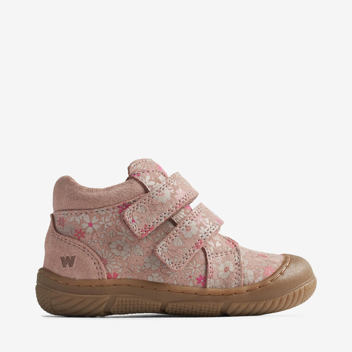 Wheat Footwear Prewalker Ivalo Prewalker 9458 rose white flowers