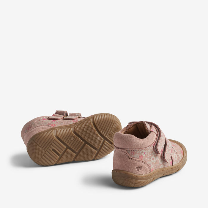 Wheat Footwear Prewalker Ivalo Prewalker 9458 rose white flowers