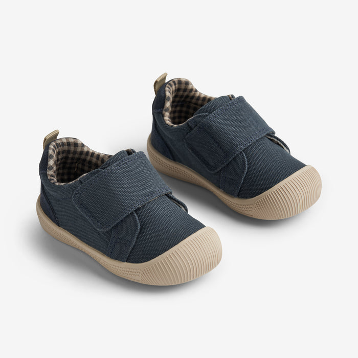 Wheat Footwear Prewalker Kei Prewalkers 1432 navy