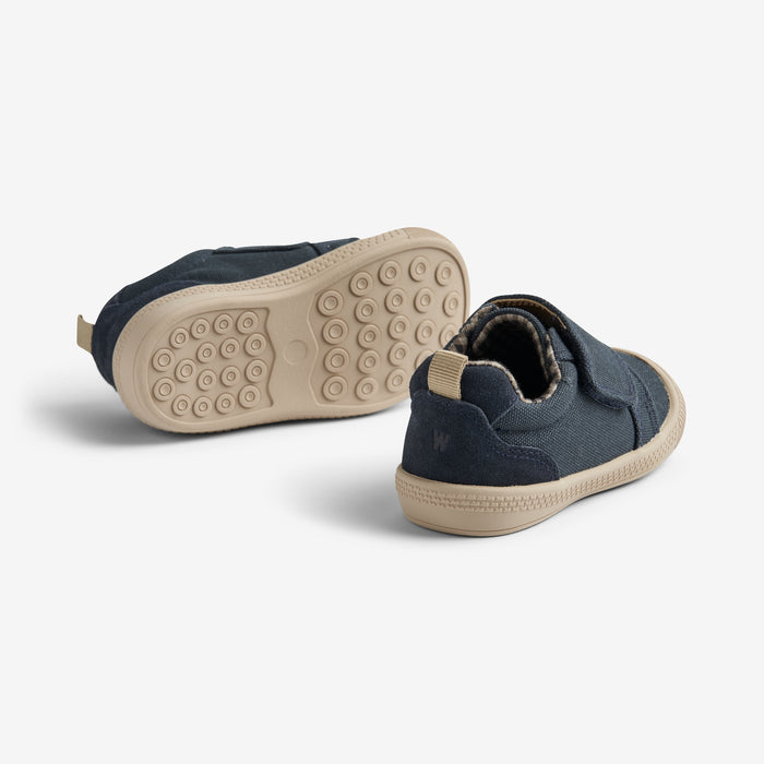 Wheat Footwear Prewalker Kei Prewalkers 1432 navy
