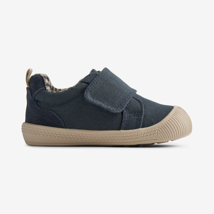 Wheat Footwear Prewalker Kei Prewalkers 1432 navy