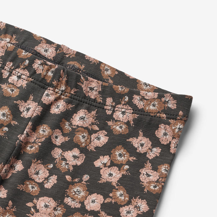 Wheat Main Printed Leggings Jules Legging 1183 raven anemones