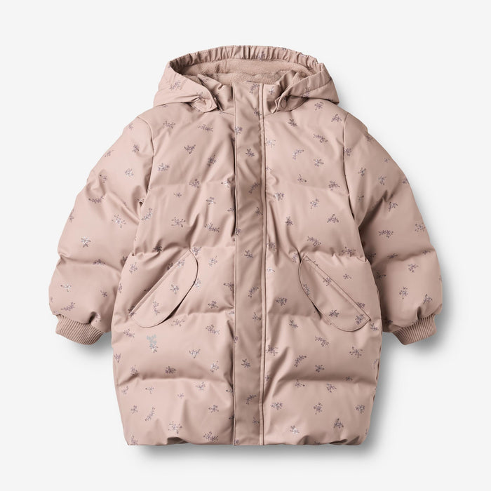 Wheat Outerwear PU Puffer Jacket Coast Jacket 9677 dry rose flowers