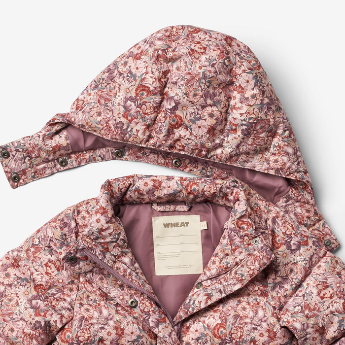 Wheat Outerwear Puffer Jacket Karla Jacket 9407 flowers in plenty
