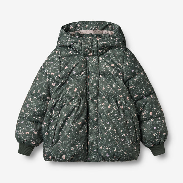 Wheat Outerwear Puffer Jacket Karla Jacket 9533 forest lake checked flowers