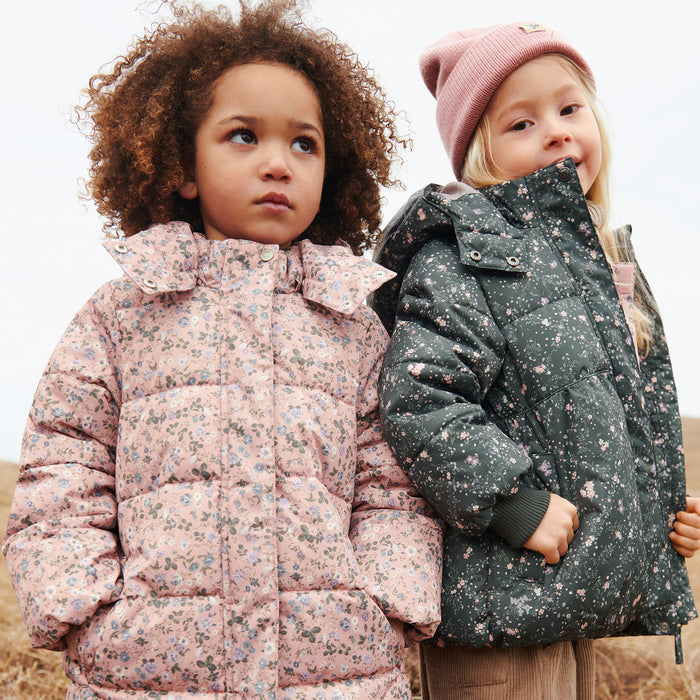 Wheat Outerwear Puffer Jacket Karla Jacket 9533 forest lake checked flowers