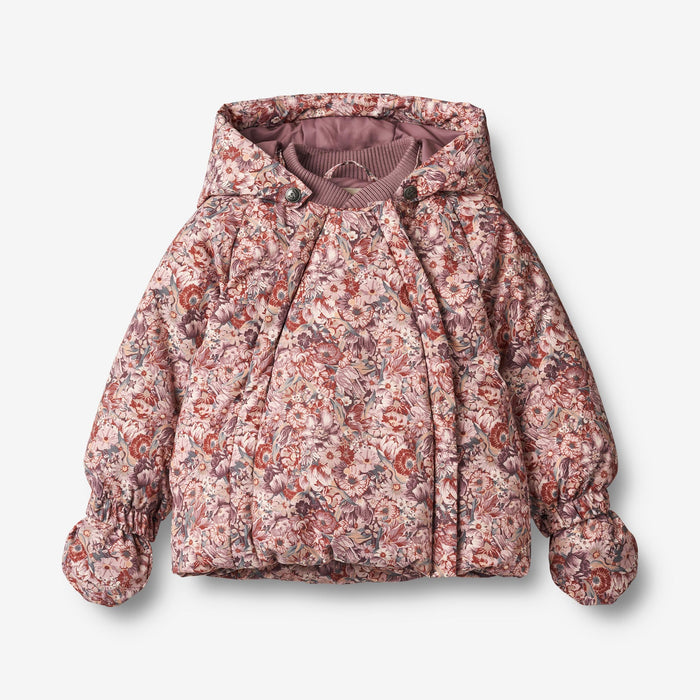 Wheat Outerwear Puffer Jacket Morgen Jacket 9407 flowers in plenty
