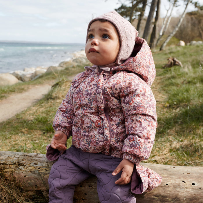 Wheat Outerwear Puffer Jacket Morgen Jacket 9407 flowers in plenty