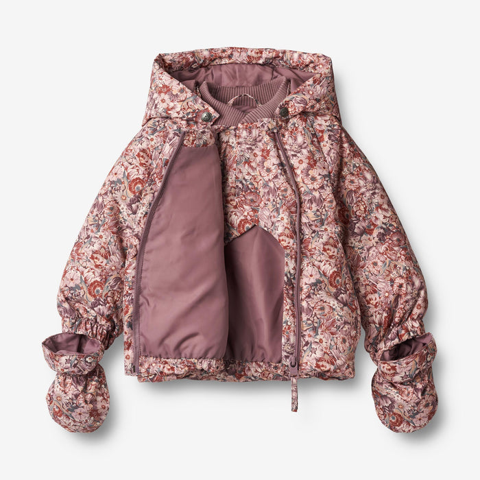 Wheat Outerwear Puffer Jacket Morgen Jacket 9407 flowers in plenty