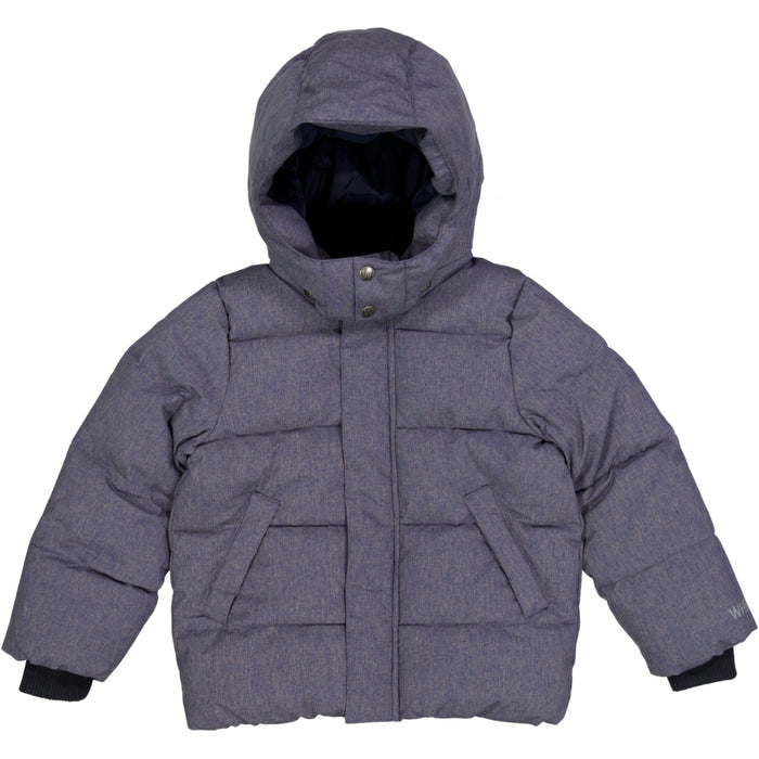 Wheat Outerwear Puffer Jacket River Jacket 1118 dark blue melange