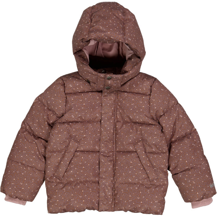 Wheat Outerwear Puffer Jacket River Jacket 2449 powder plum dots