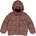 Wheat Outerwear Puffer Jacket River Jacket 2449 powder plum dots