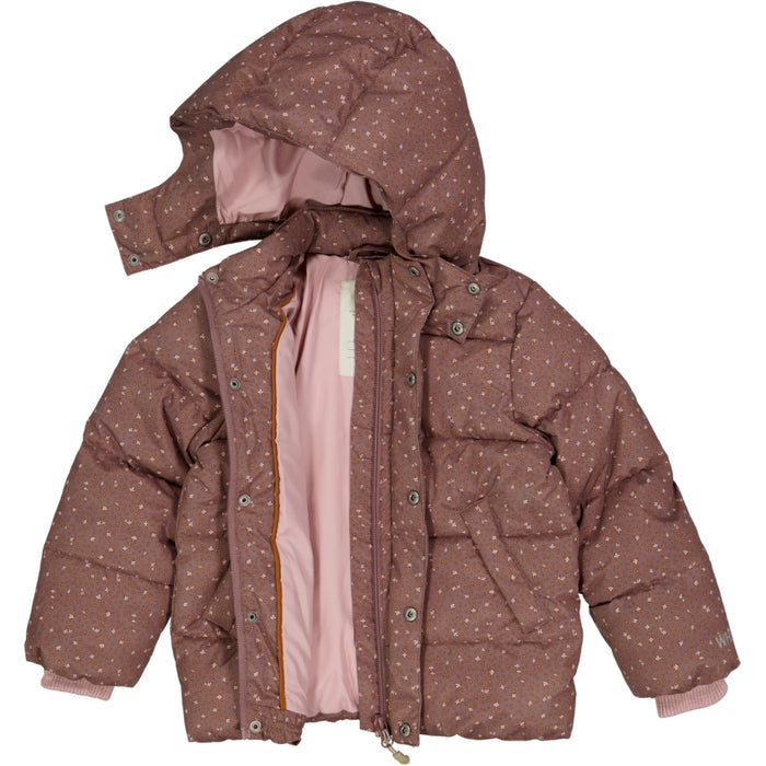 Wheat Outerwear Puffer Jacket River Jacket 2449 powder plum dots