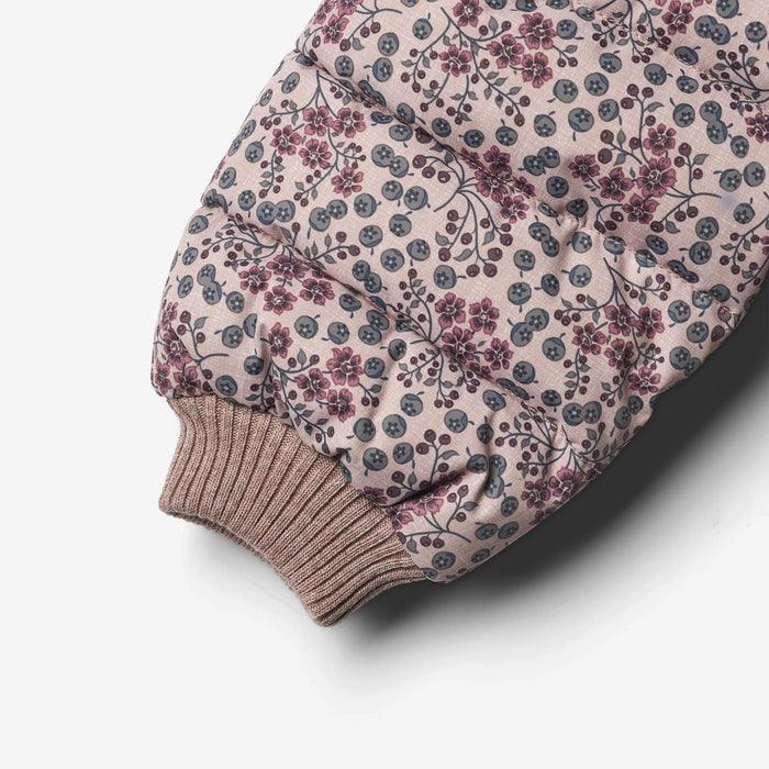 Wheat Outerwear Puffer Jacket Yuri | Baby Jacket 1352 pale lilac berries