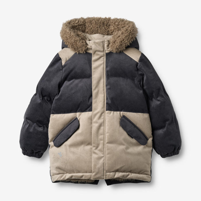 Wheat Outerwear Puffer Parka Jasper Jacket 1432 navy