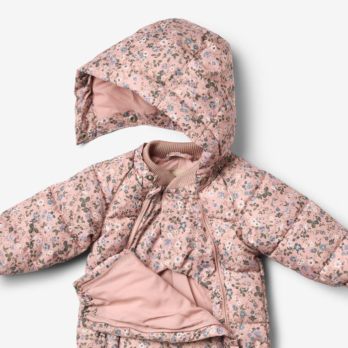 Wheat Outerwear Puffer suit Edem Outdoor Suit 9536 rose powder flowers