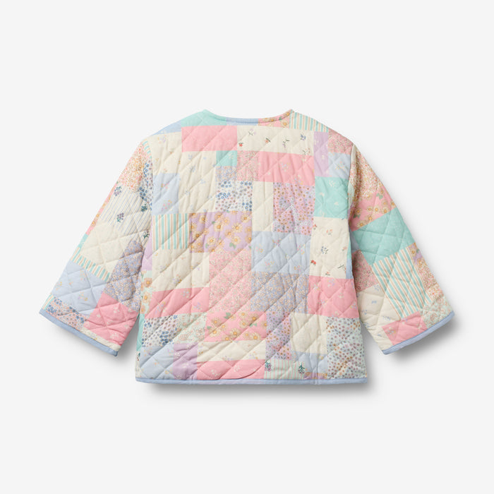 Wheat Main Quilt Jacket Inaja Jacket 9618 patchwork flowers
