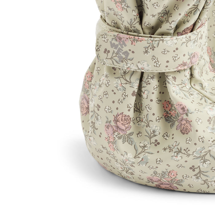 Wheat Outerwear Rain Booties Como Accessory 9539 slightly green flowers