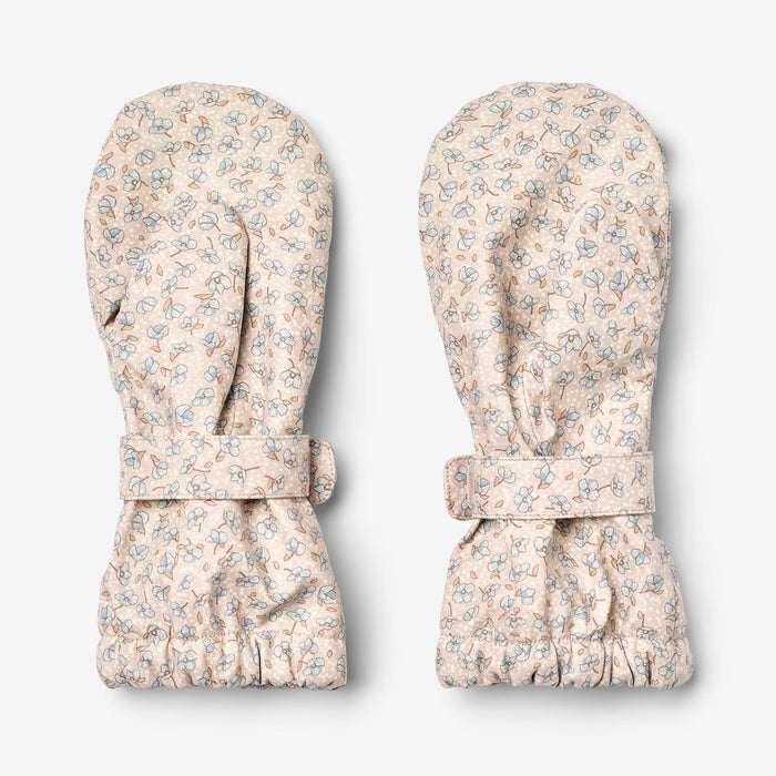 Wheat Outerwear Rain Mittens Rily Accessory 9735 lilac blue flowers