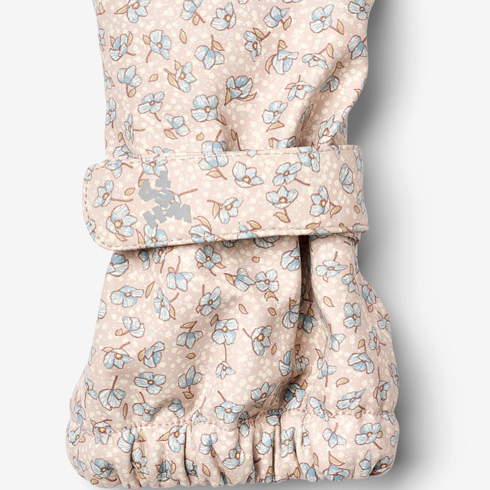 Wheat Outerwear Rain Mittens Rily Accessory 9735 lilac blue flowers