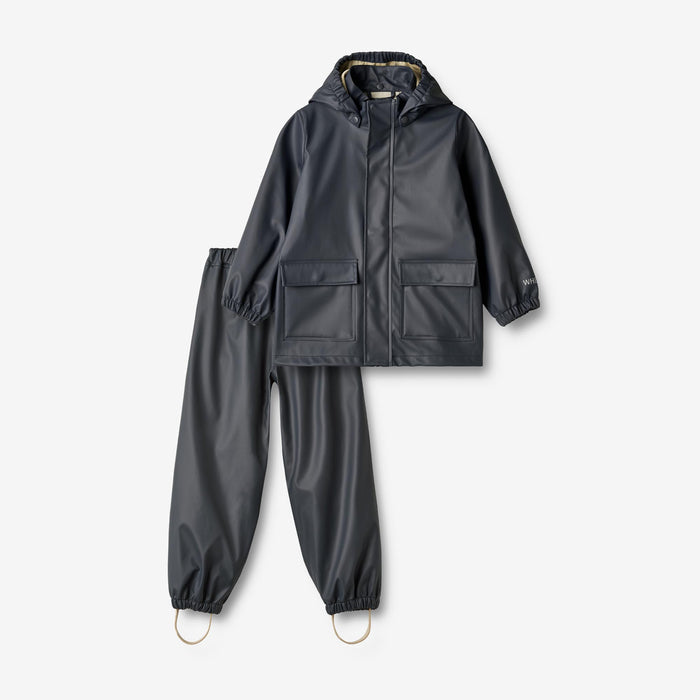 Wheat Outerwear Rainwear Ola Set Rainwear 1060 ink