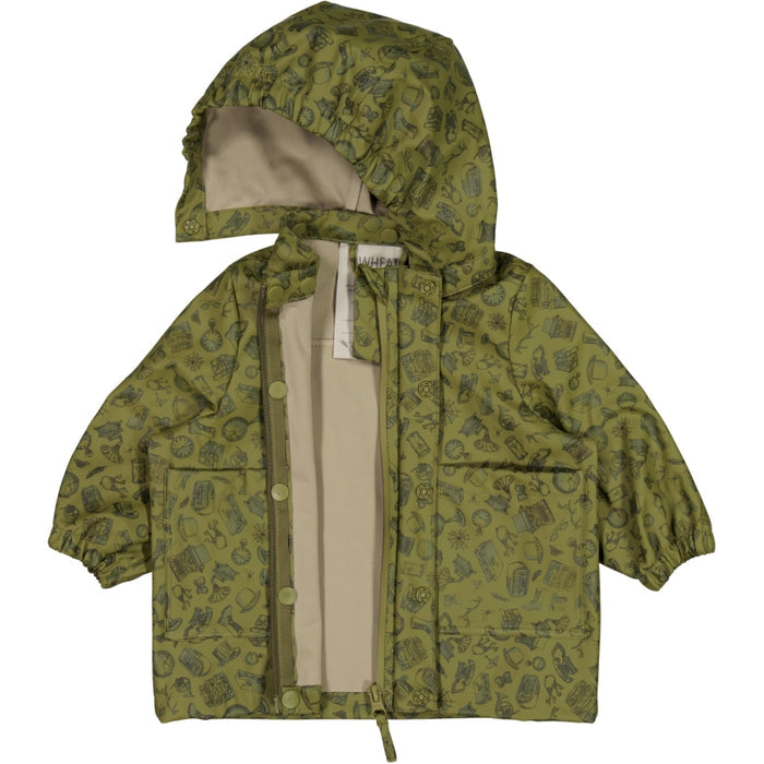 Wheat Outerwear Rainwear Olaj Rainwear 4216 olive storage