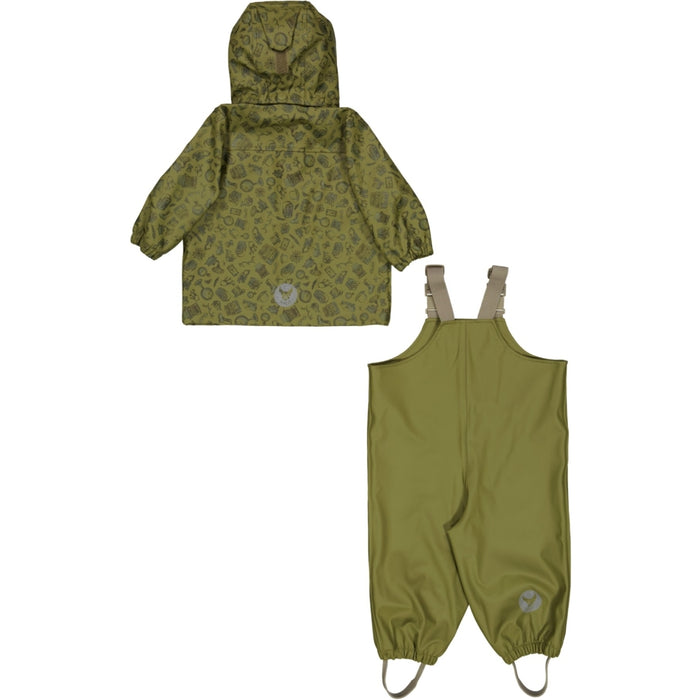 Wheat Outerwear Rainwear Olaj Rainwear 4216 olive storage
