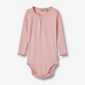 Wheat Main Rib Body L/S Lotta Underwear/Bodies 1188 rose frost
