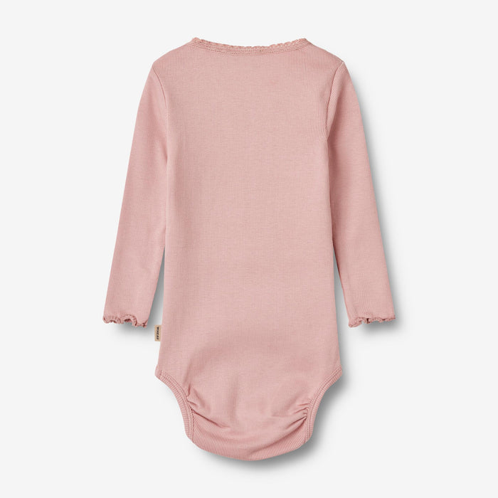 Wheat Main Rib Body L/S Lotta Underwear/Bodies 1188 rose frost
