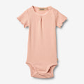 Wheat Main Rib Body S/S Edna Body 9658 rose cloud