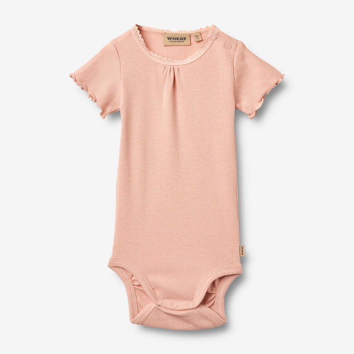 Wheat Main Rib Body S/S Edna Body 9658 rose cloud