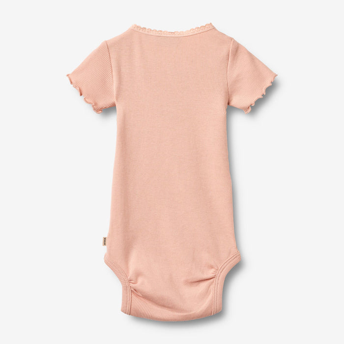 Wheat Main Rib Body S/S Edna Body 9658 rose cloud