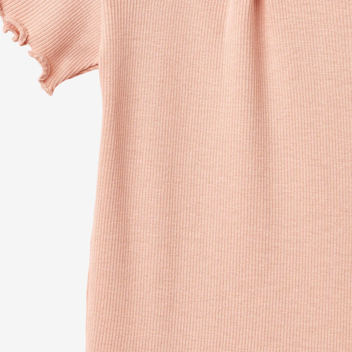 Wheat Main Rib Body S/S Edna Body 9658 rose cloud