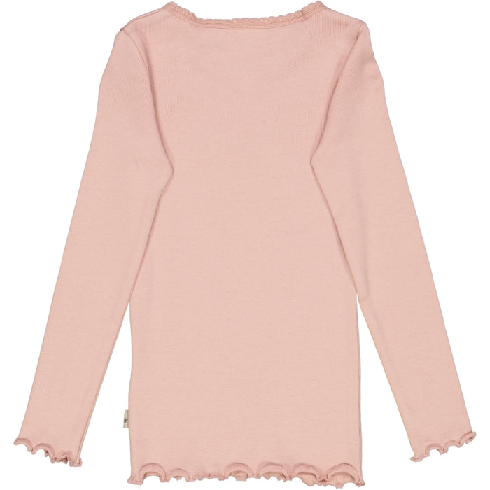 Wheat Main Rib T-Shirt Lace LS Jersey Tops and T-Shirts 2270 misty rose