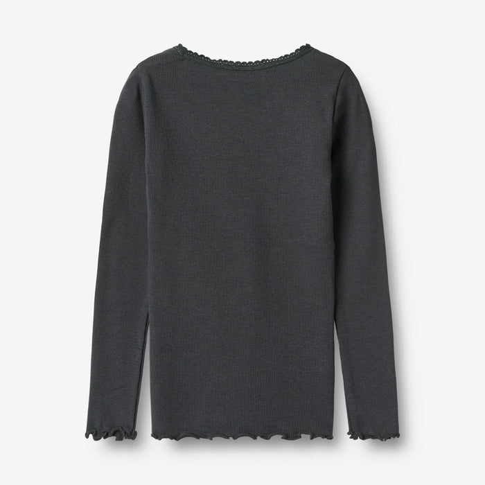 Wheat Main Rib t-shirt L/S Reese T-Shirt 9561 night