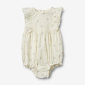 Wheat Main Romper Emmaline Suit 1481 blue flowers