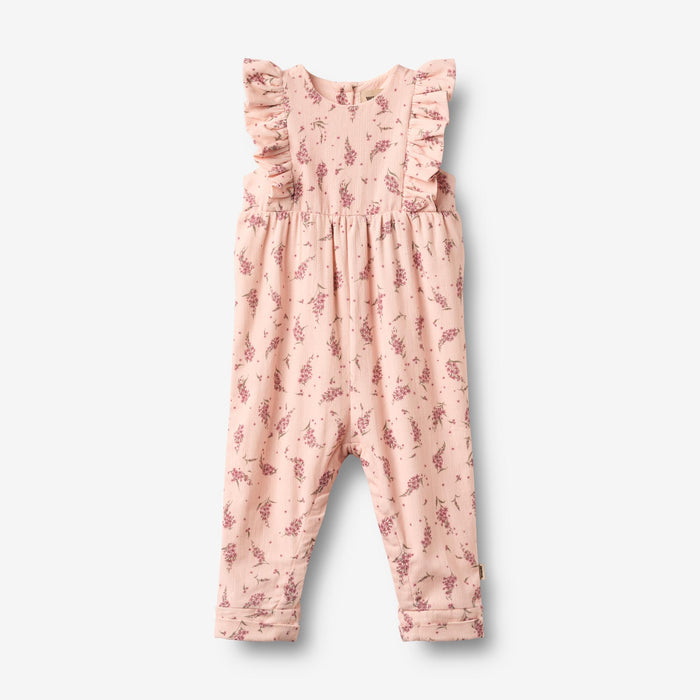 Wheat Main Romper Milia Romper 9762 dim rose flowers